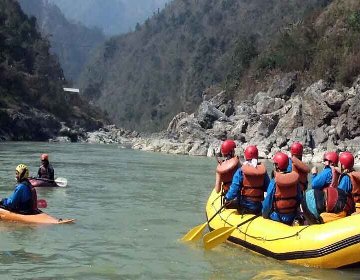 Sunkoshi River rafting jpj.